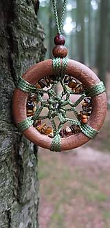 Iné doplnky - wood Mandala napojenia na prírodnú energiu ♥ - 15174262_