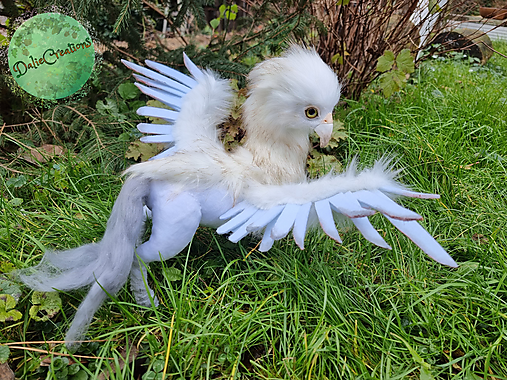 Dekorácie - Hipogriff veľká ArtDoll bytosť - 15173029_