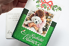 Papier - Pohľadnica " Radostné Vianoce" - 15176133_