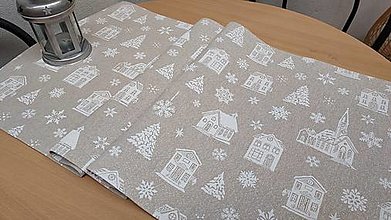 Úžitkový textil - Vianočný obrus - 15179019_