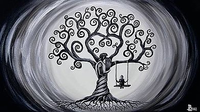 Obrazy - Strom zivota a lásky - 15176864_