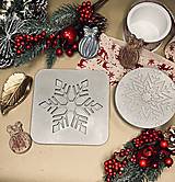 Príbory, varešky, pomôcky - Vianočná podložka pod hrniec Nevada - 15177396_
