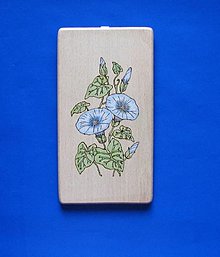 Dekorácie - Modrý kvet - 15180809_