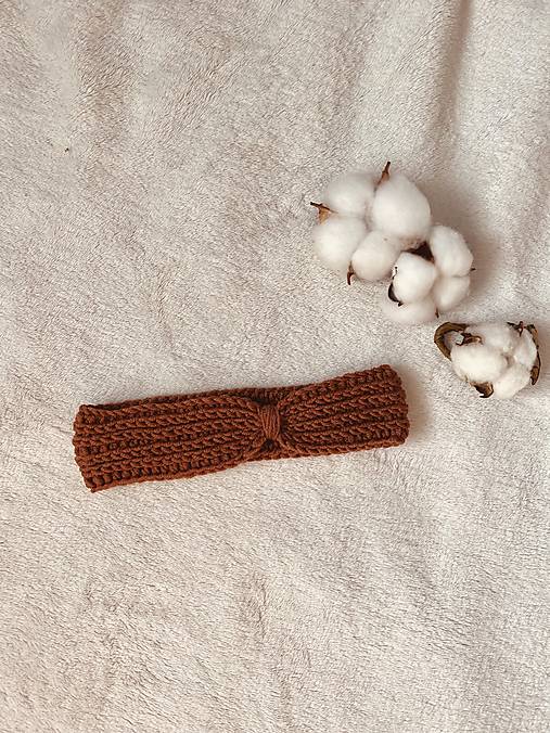 Čiapky, čelenky, klobúky - Čelenka pre bábätko - 15180947_