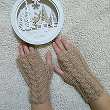Detské doplnky - Detské bezprstové rukavice  - 15188633_