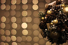 Dekorácie - Vianočná visiaca ozdoba - 15187115_