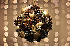 Dekorácie - Vianočná visiaca ozdoba - 15187117_