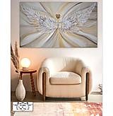 Obrazy - "Strážny anjel" 3D maľba - 15191752_