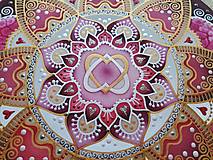 Obrazy - Mandala lásky, pochopenia a pevného partnerstva - 15193419_