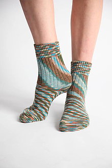 Ponožky, pančuchy, obuv - Vlnené ponožky - 15193279_