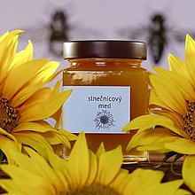 Včelie produkty - slnečnicový med - víťaz Great Taste (400g) - 15197893_