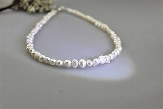 Náhrdelníky - perly pravé náhrdelník - 15196230_