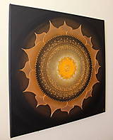 Obrazy - Mandala SLNKO V DUŠI 60 x 60 (60 x 60 cm) - 15196866_