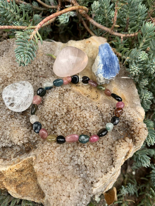 Náramky - náramok Turmalín - 15196712_