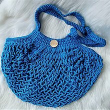 Nákupné tašky - Sieťovka Eva  (Modrá) - 15200705_