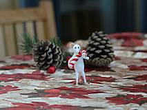 Dekorácie - Vianočné myši - 15204322_