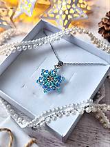 Sady šperkov - Stačí si priať | modrá cenovo výhodná sada náušníc a náhrdelníku - 15203902_