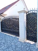 Dekorácie - Luxusná brána a bránička - 15202213_