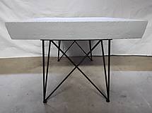 Nábytok - Predám masívny betónový stôl - 15204865_