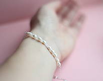 Náramky - Náramok s riečnymi perlami - darček pre mamu - 15207527_