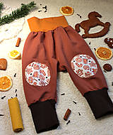 Detské oblečenie - rastúce tepláky...perníčky - 15208313_