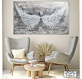 Obrazy - "Strážny anjel" 3D maľba - 15210223_