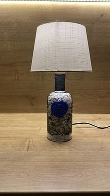 Svietidlá a sviečky - Lampa z flase - 15211901_
