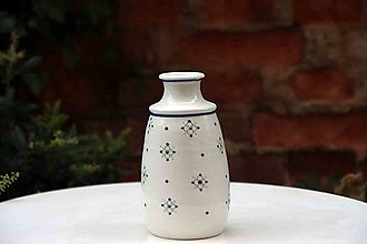 Dekorácie - Ručně vyráběné porcelánová Váza (etno) - 15213362_