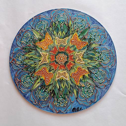 Obrazy - osobná mandala - 15214756_