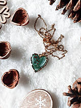 Náhrdelníky - Vianočný náhrdelník CHRISTMAS FOREST - 15216247_