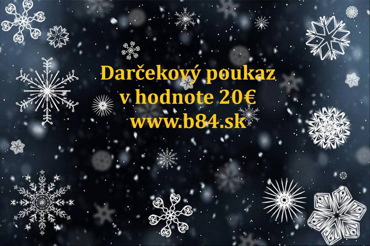 Darčekový poukaz vločky elektronický