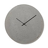 Hodiny - Veľké nástenné hodiny z betónu CL500112 - 15217133_