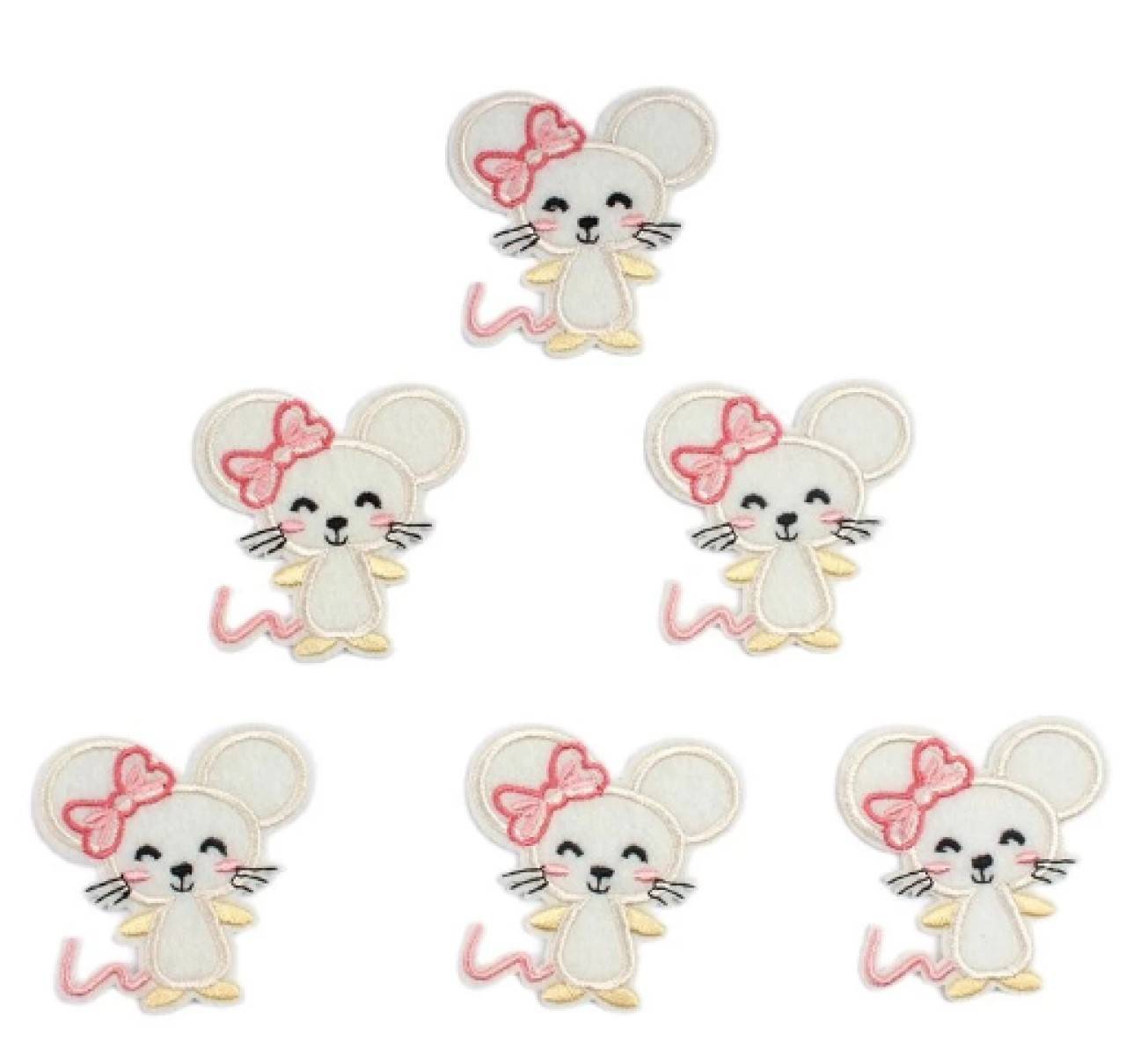 NZ104 Nažehľovačka myška 6 x 5,8 cm 