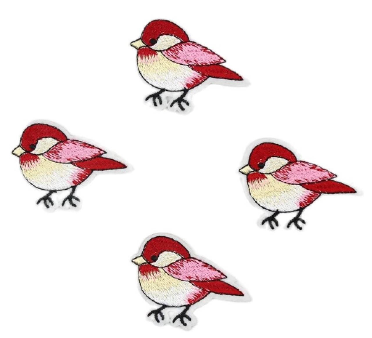 NZ104 Nažehľovačka vtáčik 4 x 5,8 cm 