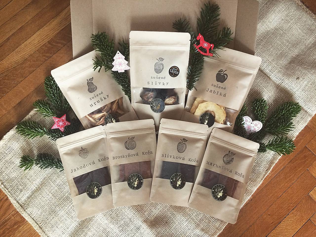 Kolekcia sušených ovocných dobrôt