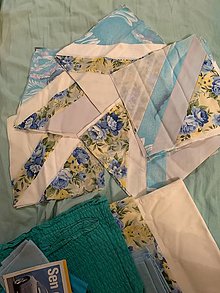Textil - LÁTKY na patchworkovú deku - 15216795_