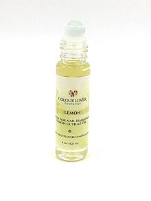 Dekoratívna kozmetika - Remedy for nail hardening citrónový nechtový olej - 15219075_