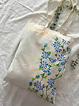 Nákupné tašky - ♥ Plátená, ručne maľovaná taška ♥ - 15217313_