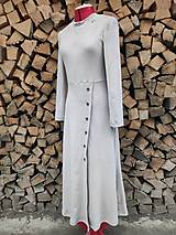 Šaty - Zimné zamatové šaty (rôzne farby) - 15218224_