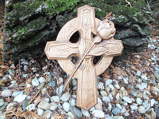 Dekorácie - Krížik veľký IX. - 15220251_