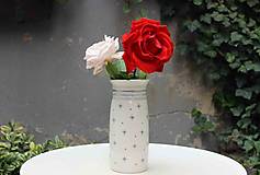 Dekorácie - Ručně vyráběná porcelánová Váza JARO 2020 - 15220677_