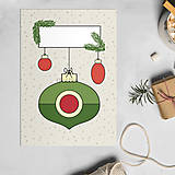 Papiernictvo - Zápisník nápadov na vianočné darčeky vianočná ozdoba - vianočná abstraktná ozdoba s kolieskom - 15219358_