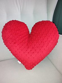 Detský textil - Srdce z lásky dekoračný vankúš - 15221355_