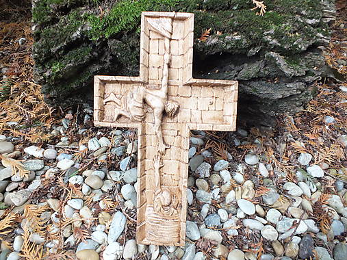 Dekorácie - Krížik veľký XI. - 15220915_