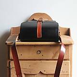 Pánske tašky - Pánska kožená taška *Black&Brown* - 15220783_