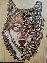Obrazy - Vlk šaman - 15222155_