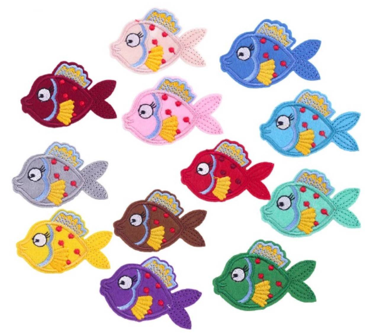 NZ104 Nažehľovačka rybka 5 x 3,8 cm 