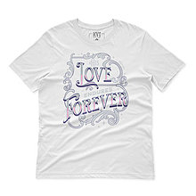 Topy, tričká, tielka - Kresťanské tričko HIS LOVE (Biela) - 15224027_
