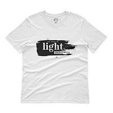 Topy, tričká, tielka - Kresťanské tričko LIGHT (Biela) - 15224051_