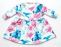 Detské oblečenie - Šaty - kolibrík - 15227920_